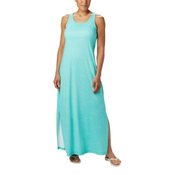 Columbia PFG Freezer Maxi, Vestidos Azules Para Mujer | 873910-PFV